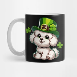 St Patricks Day Bichon Frise Mug